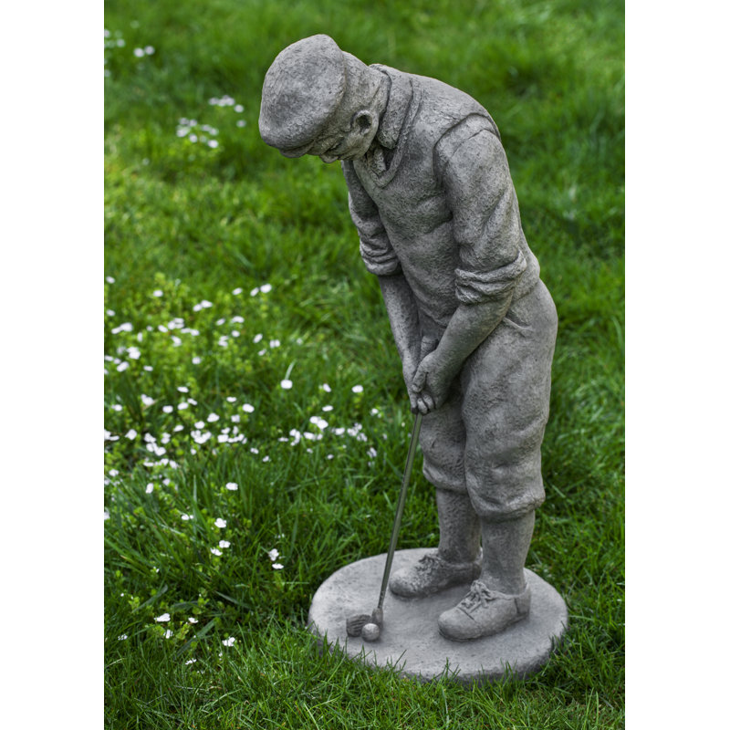 Campania International, Inc Classic Golfer Statue & Reviews Wayfair